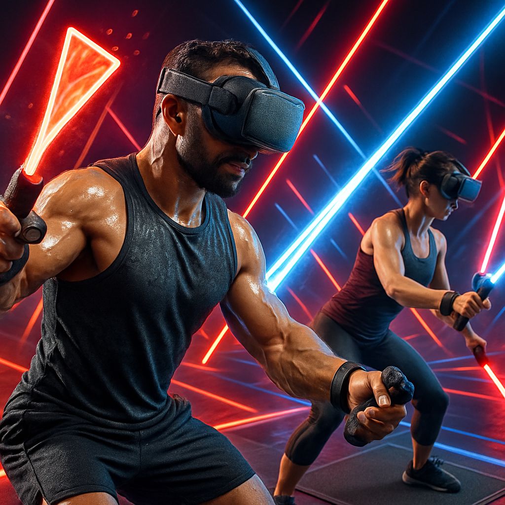 Beat Saber with Sweat-Proof Accessories: Enhance Your HIIT Experience
